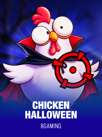 Chicken Halloween game tile